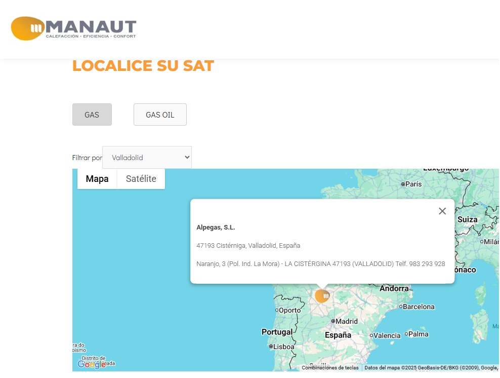 Servicio oficial Manaut Valladolid